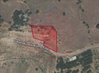 Amasya Merkez Kızseki Köyü Milli Emlak'tan Satılık 1.138,74 m2 Tarla