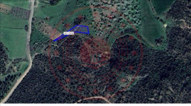 Amasya Merkez Karaköprü Köyü Milli Emlak'tan Satılık 1.197,87 m2 Tarla