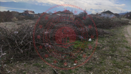 Isparta Yalvaç Taşevi Köyü Milli Emlak'tan Satılık 580,52 m2 Tarla