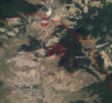 Amasya Merzifon Yukarıbük Köyü Milli Emlak'tan Satılık 13.751,58 m2 Tarla
